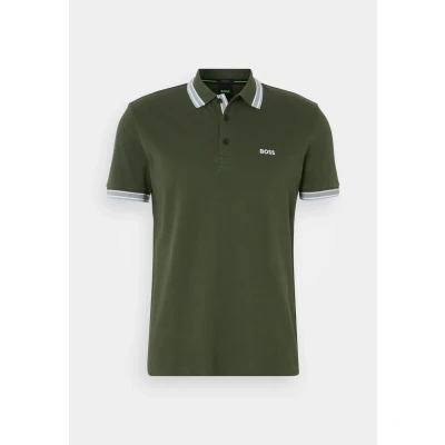 Abbildung von BOSS Paddy Poloshirt, Herren, Größe: Small, Open green