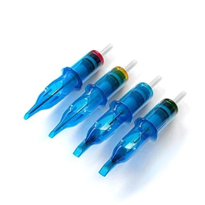 Abbildung von POSEIDON V3 Tattoo Patrone Nadeln 30Pcs mit Membran Sicherheit Patronen Einweg Nadel für Künstler Runde Shader (1207RS)