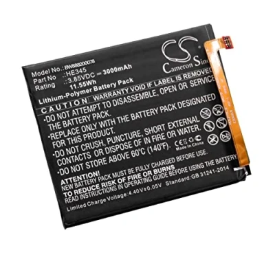 Abbildung von vhbw Akku kompatibel mit Nokia 6 2018, 2nd Handy Smartphone Telefon (3000mAh, 3,85V, Li Polymer)