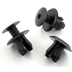 Abbildung von Clips und Klammern FCP 0148x0050 Rand Trimm Klipse Schwarz 50 Stücke