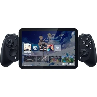 Abbildung von Razer Kishi V3 Pro Full Size Mobile Controller für iPhone, Android Smartphones und Tablets 8&quot; USB C Plug and Play Anti Drift Analogsticks (12 Tasten, Sensa HD Haptik, Nexus App) Schwarz
