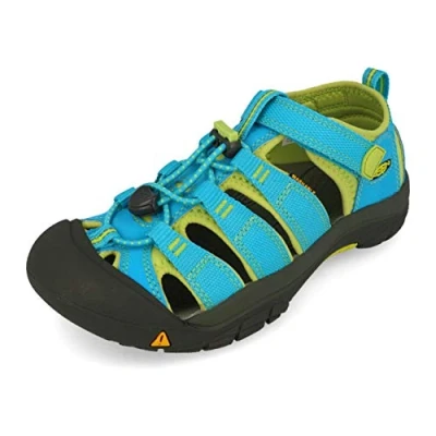 Abbildung von Keen Unisex Kinder Newport H2 Trekking &amp; Wandersandalen,Türkis (Hawaiian Blue/Green Glow),30 EU