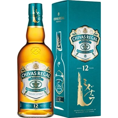 Abbildung von Chivas Regal MIZUNARA Blended Scotch Whisky mit Geschenkverpackung (1 x 0.7 l)