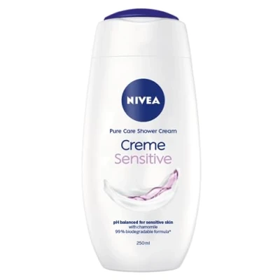 Abbildung von NIVEA Duschgel Women &quot;Creme Sensitive&quot; für empfindlicher Haut 250ml
