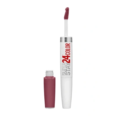 Abbildung von Maybelline New York Super STAY 24H Smile Brighter Flüssiger Lippenstift, Damen, Größe: 5 g, Frosted mauve