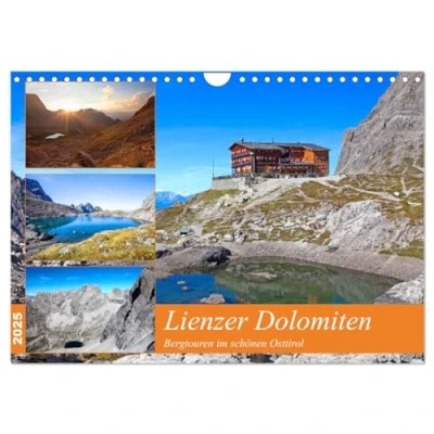Abbildung von Lienzer Dolomiten (Wandkalender 2025 DIN A4 quer), CALVENDO Monatskalender