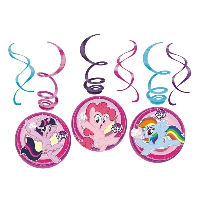 Abbildung von Dekoration wirbelt mein kleines Pony 6 Stücke