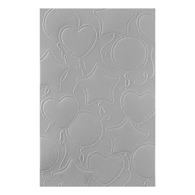Abbildung von Spellbinders Party Balloons 3D Embossing Folder (E3D 097)