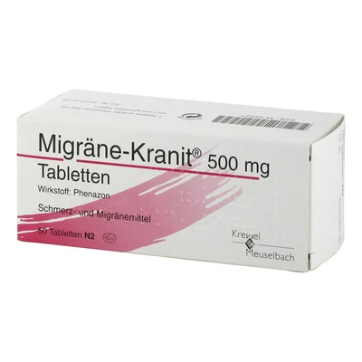 Abbildung von Migräne Kranit 500 mg 50 St