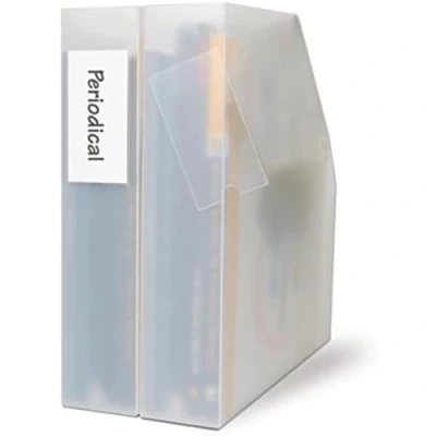Abbildung von 3L Beschriftungsfenster mit Ausschnitt transparent 19x75mm