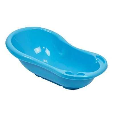 Abbildung von keeeper Ergonomische Babywanne, Ab 0 bis ca. 12 Monate, Little Duck Dekor, 84 cm, Wiktoria, Blau