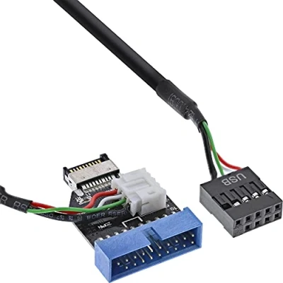 Abbildung von InLine 33446A USB 3.1 zu 3.0 Adapter intern