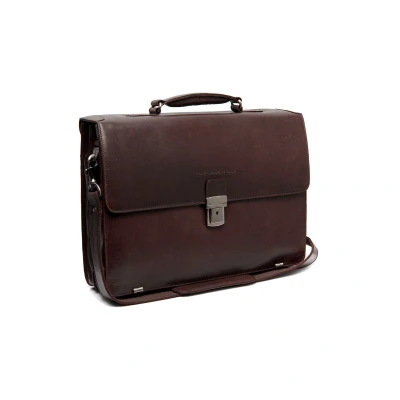 Abbildung von The Chesterfield Brand Salvatore Messenger 42 CM Laptopfach Aktentasche, Größe: One Size, Brown