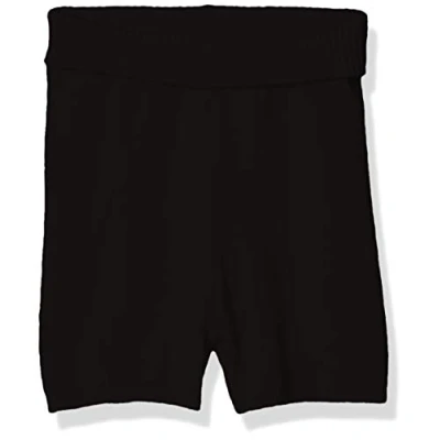 Abbildung von Capezio Girl&#039;s Child Foldover Boyshort, Schwarz, Einheitsgröße