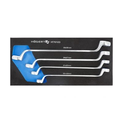 Abbildung von Hogert Technik HT7G123 Werkzeugmodul 4 20x22, 21x23, 24x27, 30x32 Chrom Vanadium Stahl