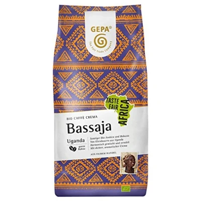 Abbildung von GEPA Bio Caffè Crema Bassaja, ganze Bohne, 1000 g, 1er Pack