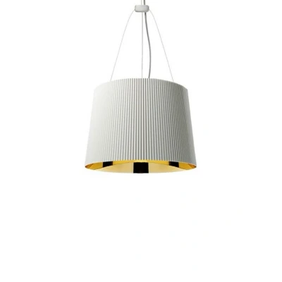 Abbildung von Kartell Gé LED Hängeleuchte, weiß/gold