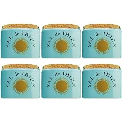 Abbildung von Sal de Ibiza Fleur Sel im Keramiktopf mini 6x 28,5 g