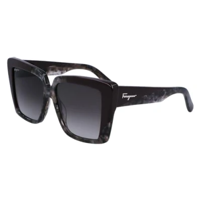 Abbildung von Salvatore Ferragamo Unisex SF1060S Sunglasses, Gold/Ivory, 55