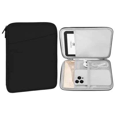 Abbildung von MoKo 6 7 Zoll Schutzhülle für Kindle Colorsoft, Paperwhite 12th Gen 2024, 6„ 11/10/8 Gen. 6.8&#039;&#039; 11th/10th in 2021/2018, Oasis E Reader,Schwarz