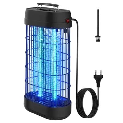 Abbildung von EUQQZU Insektenvernichter, 22W Mückenfalle Mückenlampe Fliegenfalle Elektrisch, Verbesserte 3 Mückenbekämpfung Technologien und 2 Sicherheitsschutz Technologien, Perfekt für Innen Aussen