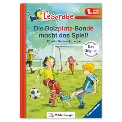 Abbildung von Leserabe Die Bolzplatz Bande macht das Spiel!: Lesestufe 1: Leichter lesen lernen mit der Silbenmethode. 1.