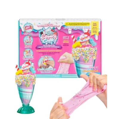 Abbildung von Slimy® Knetform Set Sugary Crush Milkshack (1 tlg), Slime und Knete Kreativ zum selber Mischen, Formen Dekorieren