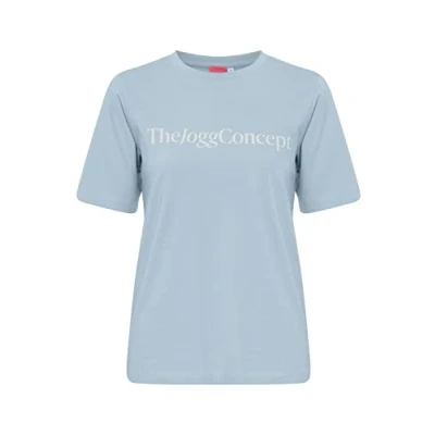 Abbildung von Thejoggconcept Jcsimona LOGO Tshirt print, Damen, Größe: Small, Blue