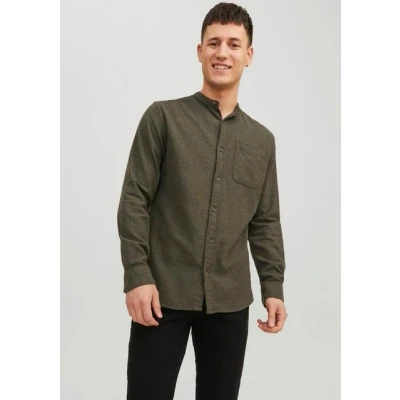 Abbildung von Jack &amp; Jones Melange Hemd, Herren, Größe: Small, Rosin