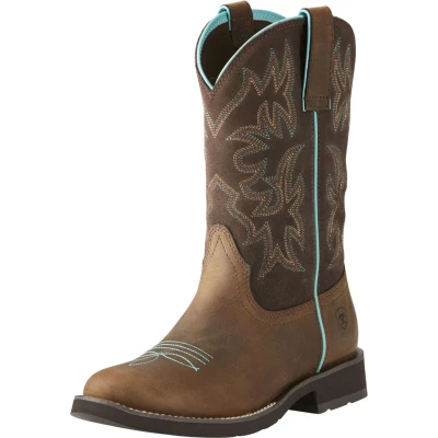 Abbildung von Ariat Westernstiefel Delilah Round Toe Distressed Brown 36,5