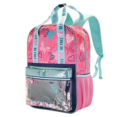 Abbildung von Oh My Pop! Be Free Glitter Rucksack, Rosa