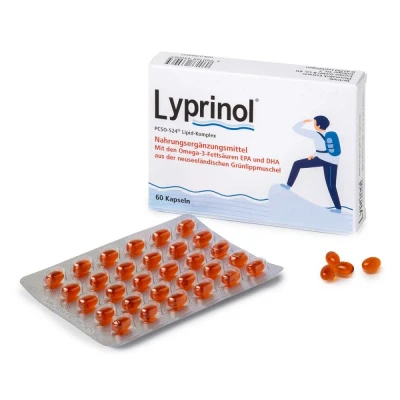 Abbildung von Lyprinol Kapseln