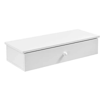Abbildung von en.casa Wandboard, »Ringsted« Hängender Nachtschrank / Wandkommode Weiß