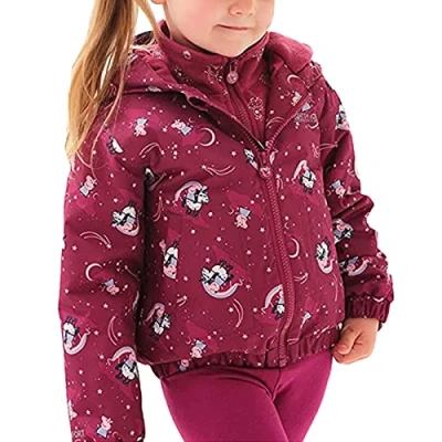 Abbildung von Regatta Peppa Muddy Puddle wasserdichte Hydrafort Thermoguard Jacke für Kinder, Raspradiance, Gr.18 24 M