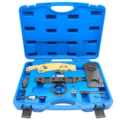 Abbildung von THIKPO Nockenwellen Zeitverriegelung Werkzeug Set für BMW 6 Zylinder M52 M52TU M54 M56 Motor, Doppel Vanos Nockenwellenverriegelung Werkzeugset, Ausrichtungs Timing Kit.