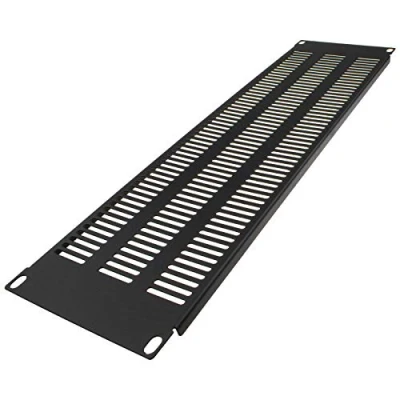 Abbildung von Blanking Platte Extra Vented 3U Für Comms Daten Schrank Rack 19 inch Schwarz [3U Vented]