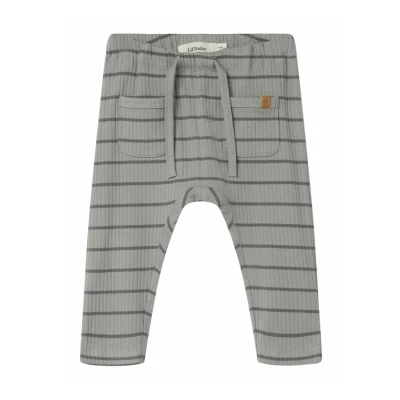 Abbildung von Lil&#039; Atelier Regular FIT Stoffhose für Kinder, Größe: 80, Limestone