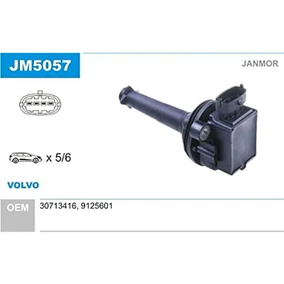 Abbildung von JANMOR JM5057 Zündspule VOLVO: V70 I, 2, S60 I