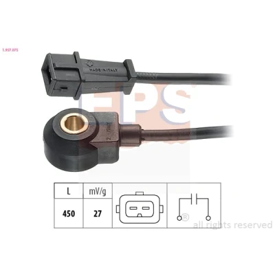 Abbildung von EPS 1.957.075 Klopfsensor Made in Italy OE Equivalent MINI: Schrägheck