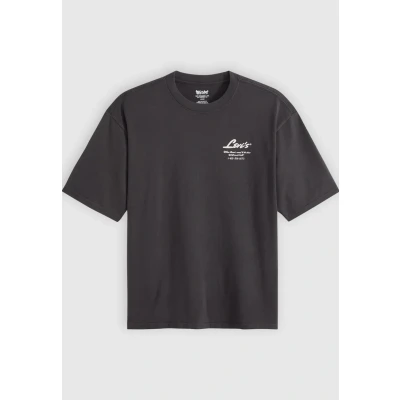 Abbildung von Levi&#039;s T Shirt mit Grafik Herren Schwarz /