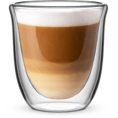 Abbildung von Bialetti Set 2 Becher Double Wall Firenze, 200ml, Wärmeisolierung, Borosilikatglas