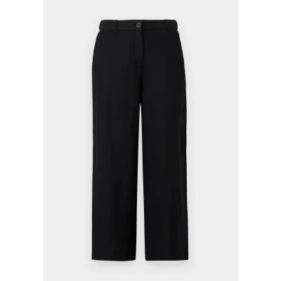 Abbildung von TOM Tailor Culotte Stoffhose, Damen, Größe: 40x28, Deep black