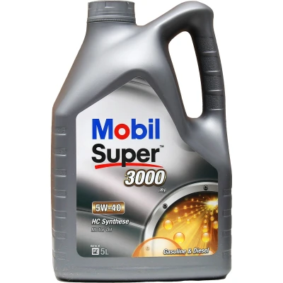 Abbildung von Mobil Super 3000 X1 5W 40 5l Motoröl 150565 MERCEDES BENZ: CLS Coupe, A Klasse, G Klasse SUV, AUDI: TT Roadster, A5 B8 Coupe