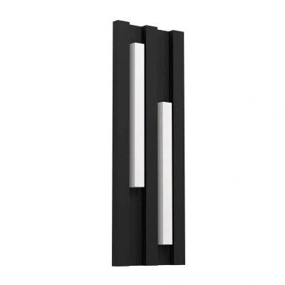 Abbildung von Eglo 900118 LED Wandleuchte FANDINA schwarz L:14.5cm B:5.5cm H:41.5cm 3000K