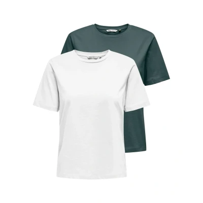 Abbildung von ONLY Kurzarmshirt ONLONLY S/S TEE NOOS 2 PACK (Packung, tlg)