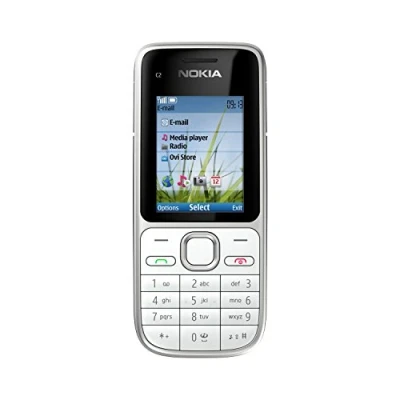 Abbildung von Nokia C2 01 Handy (Ohne Branding, 5,1 cm (2 Zoll), 3,2 Megapixel Kamera) warm silber