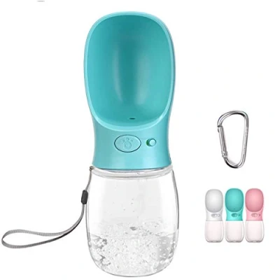 Abbildung von COTOP Hundetrinkflasche für Unterwegs, Tragbare Trinkflasche Hund 550ml, BPA frei Wasserflasche Hunde to go, Reise Trinknapf Klein, Auslaufsicher Wasserspender Pet Outdoor (weiß)