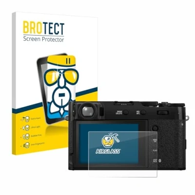 Abbildung von BROTECT Schutzglas für Fujifilm X100VI Schutzfolie Panzer Folie Glas [Extrem Kratzfest 9H, Anti Fingerprint, Ultra Transparent]