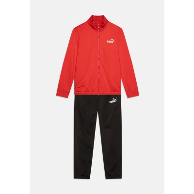 Abbildung von Puma SUIT Unisex SET Trainingsanzug für Kinder, Größe: 176, For all time red