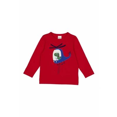 Abbildung von Fred&#039;s World by Green Cotton Langarmshirt für Kinder, Größe: 86, Tango